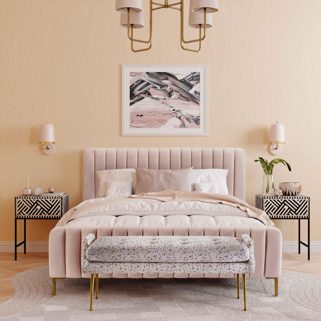 Angela Blush Bed in King