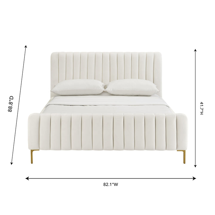 Angela Cream Bed in King