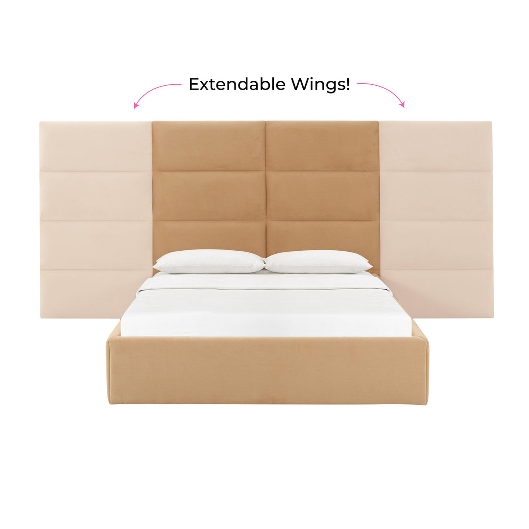 Eliana Honey Velvet King Wings (Set of 2)