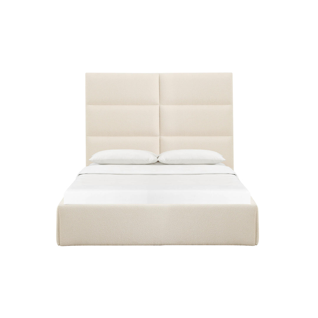 Eliana Cream Boucle King Bed