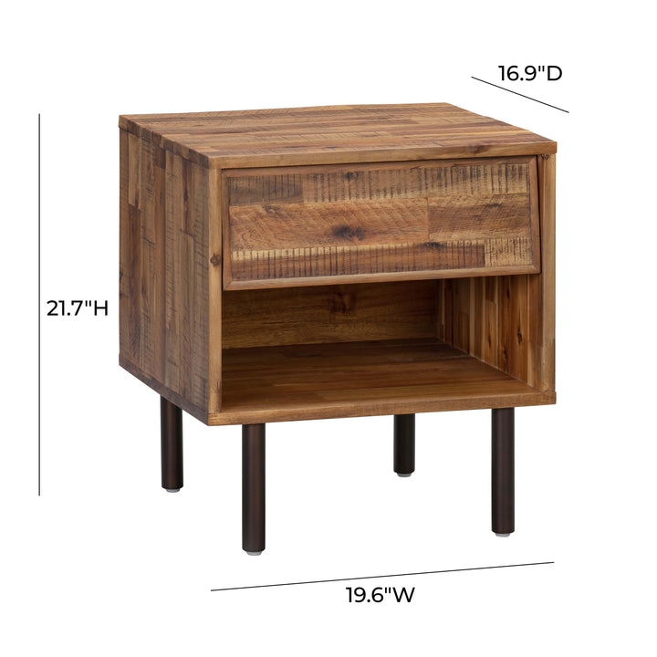 Bushwick Wooden Nightstand