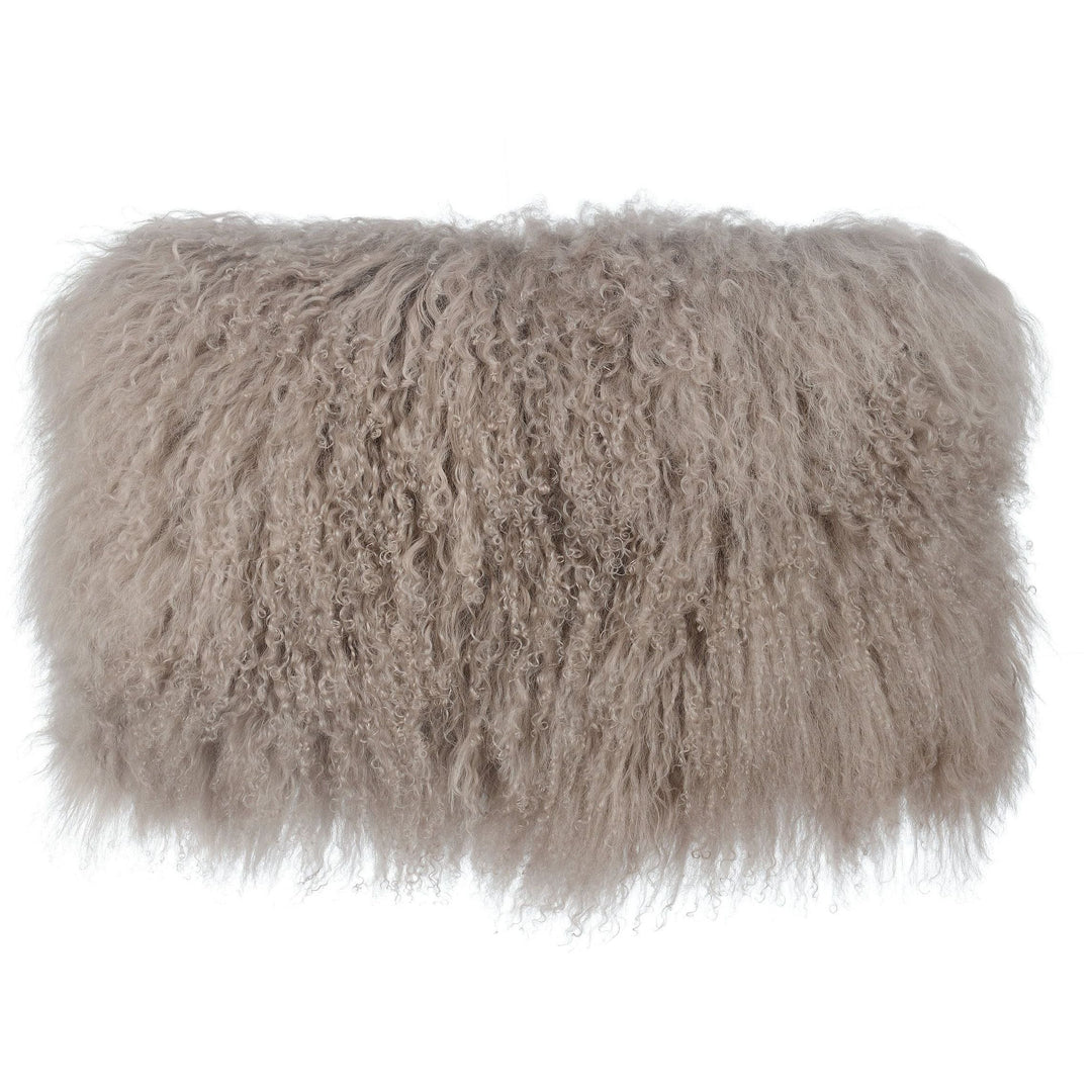 Tibetan Sheep Sandy Brown Long Pillow