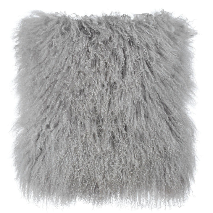 Tibetan Sheep Grey Pillow