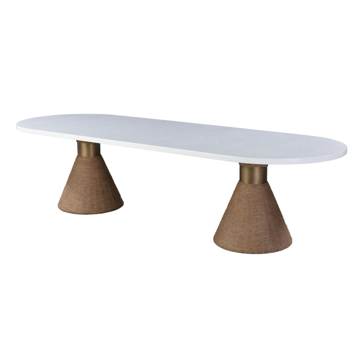 Rishi Natural Rope Oval Table