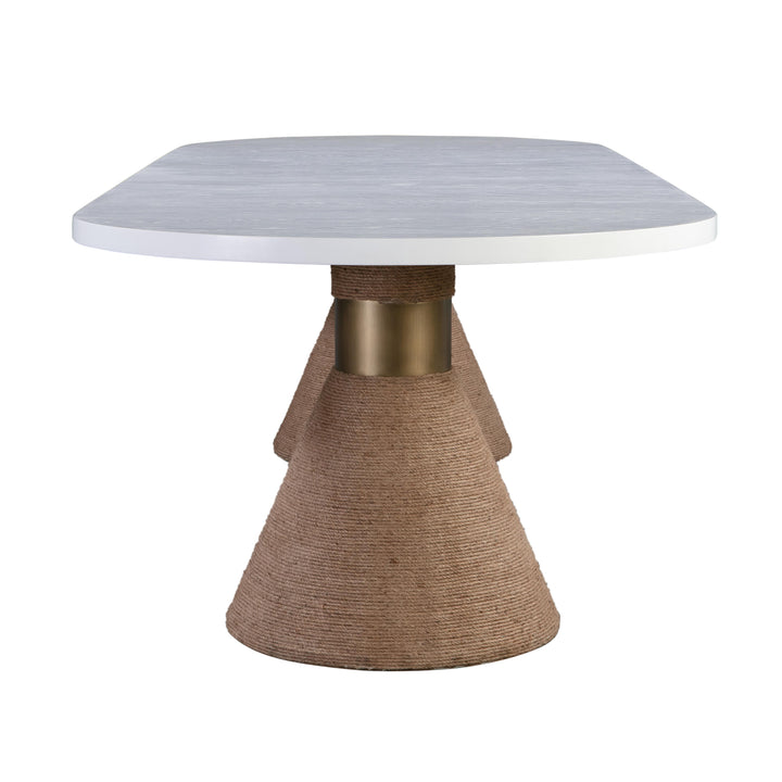 Rishi Natural Rope Oval Table