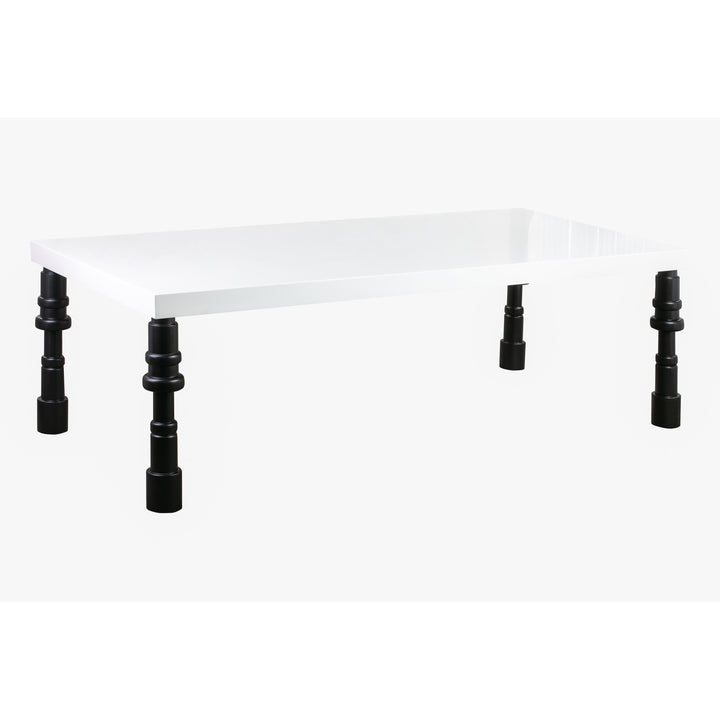 Spindle Gloss Lacquer Dining Table