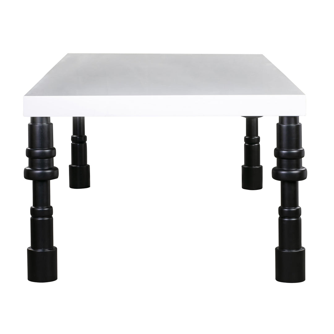 Spindle Gloss Lacquer Dining Table