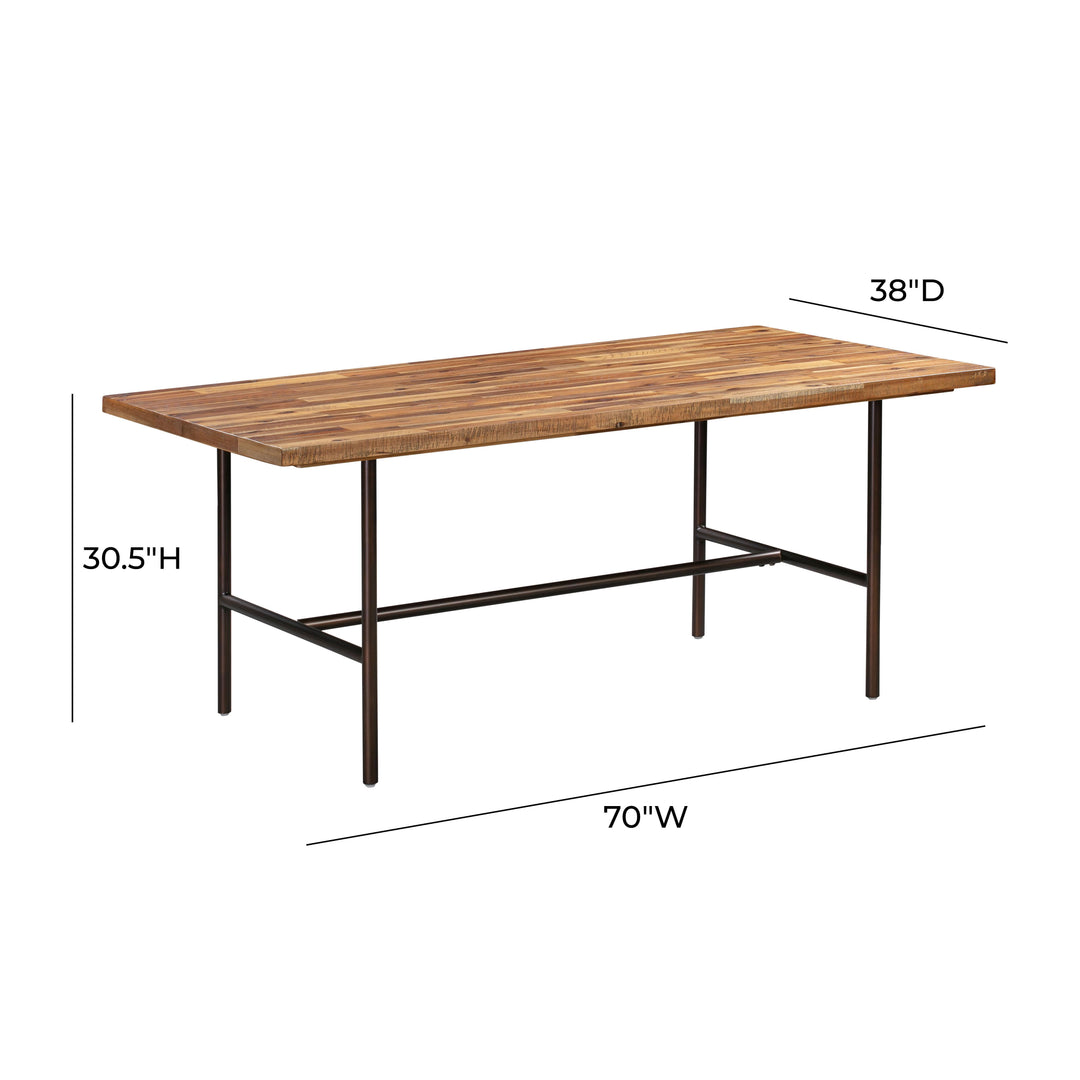 Bushwick Wooden Dining Table