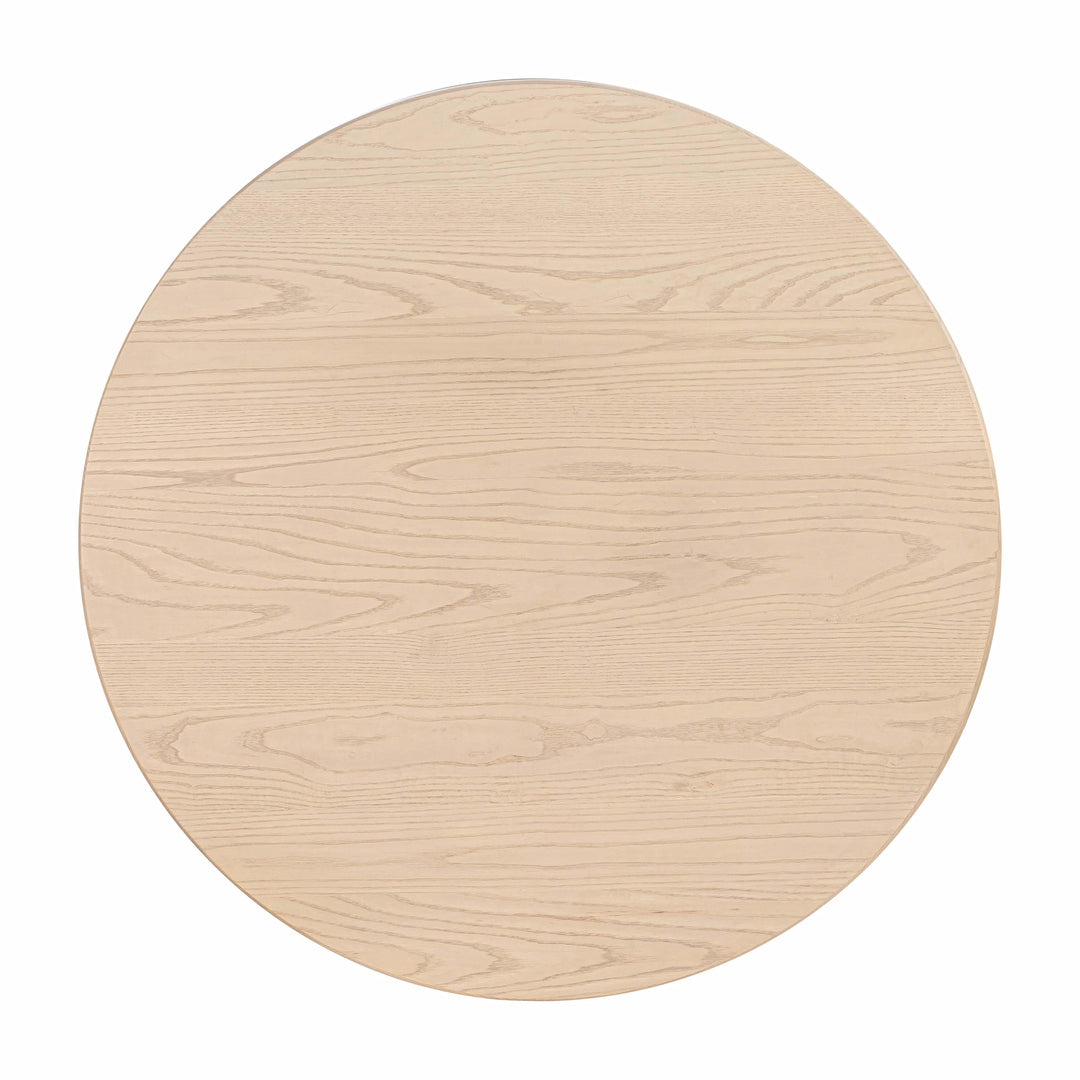 Chelsea Oak Wood Round Dining Table