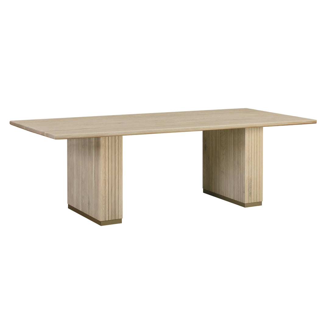 Chelsea Oak Wood Rectangular Dining Table