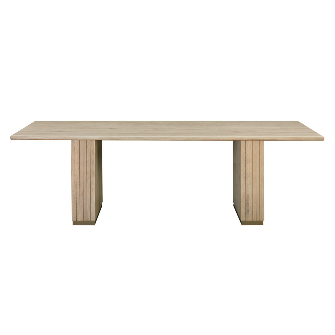 Chelsea Oak Wood Rectangular Dining Table