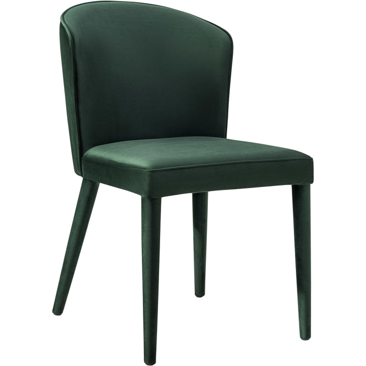 Metropolitan Forest Green Velvet Chair
