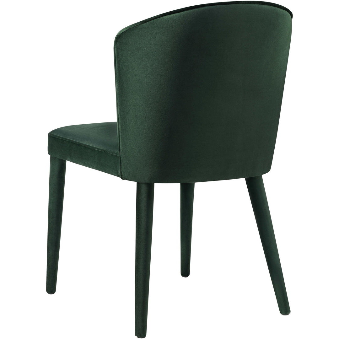Metropolitan Forest Green Velvet Chair