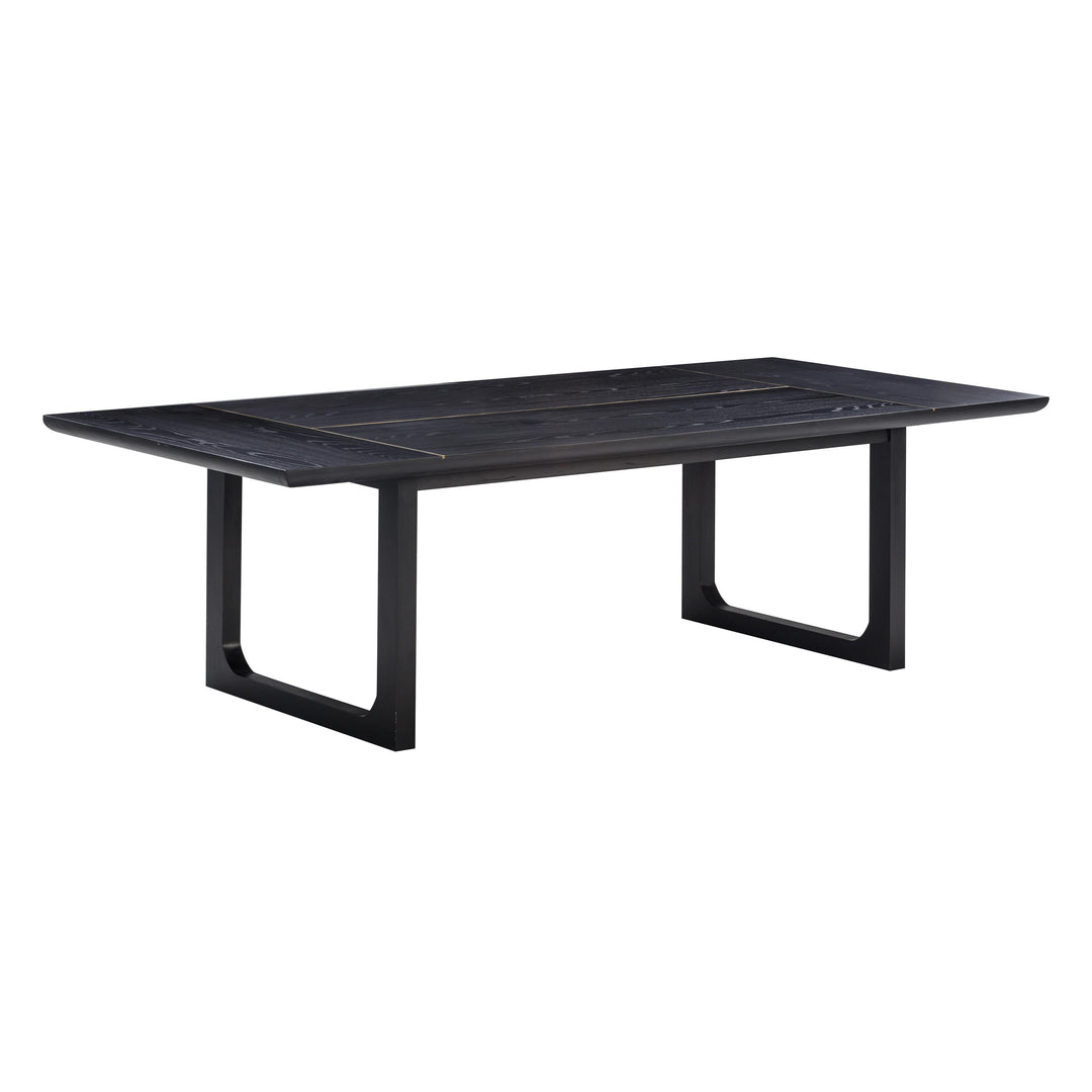 Shiloh Black Ash Rectangular Dining Table