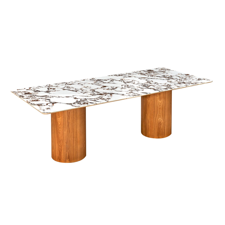 Tamara Marble Ceramic Rectangular Dining Table