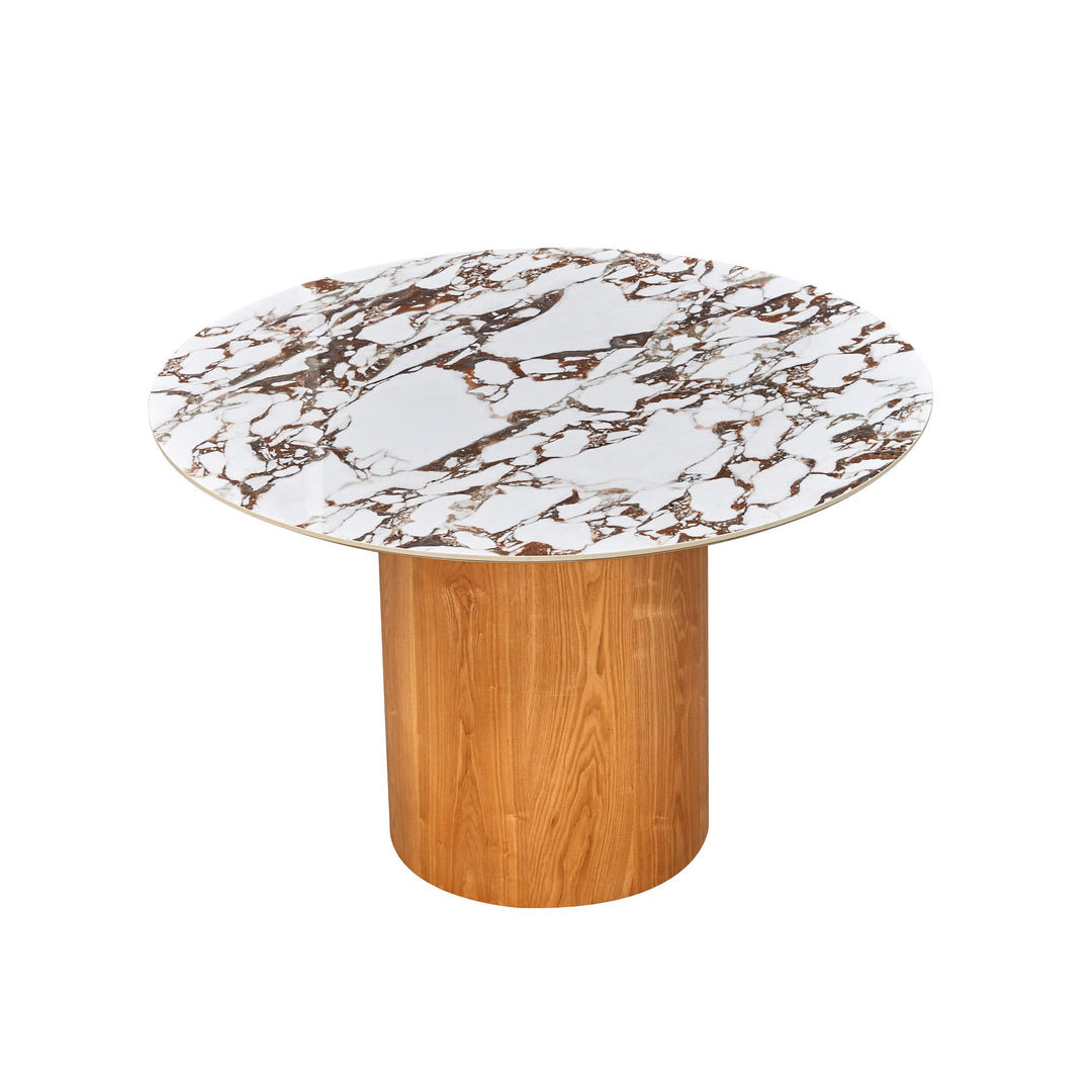 Tamara Marble Ceramic Round Dinette Table