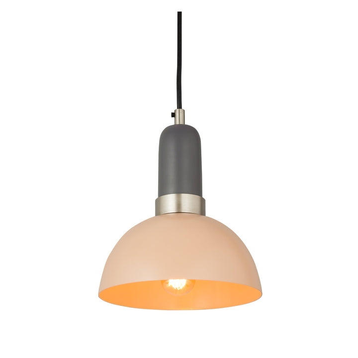 Juku Blush/Grey Small Pendant