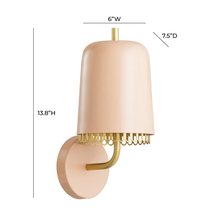 Kuli Blush Wall Sconce