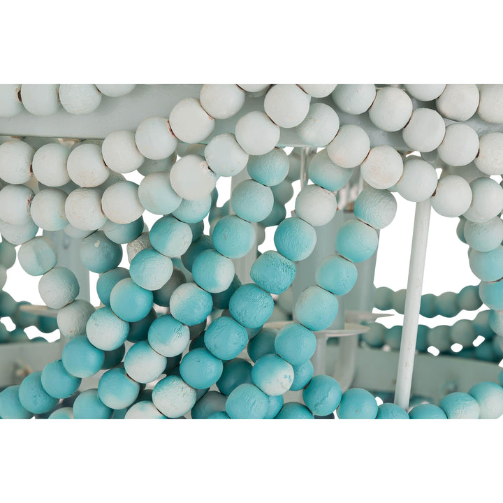 Jade Beaded Chandelier