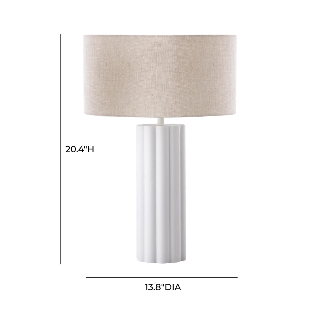 Latur Cream Table Lamp