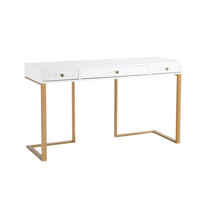 Janie White Lacquer Desk