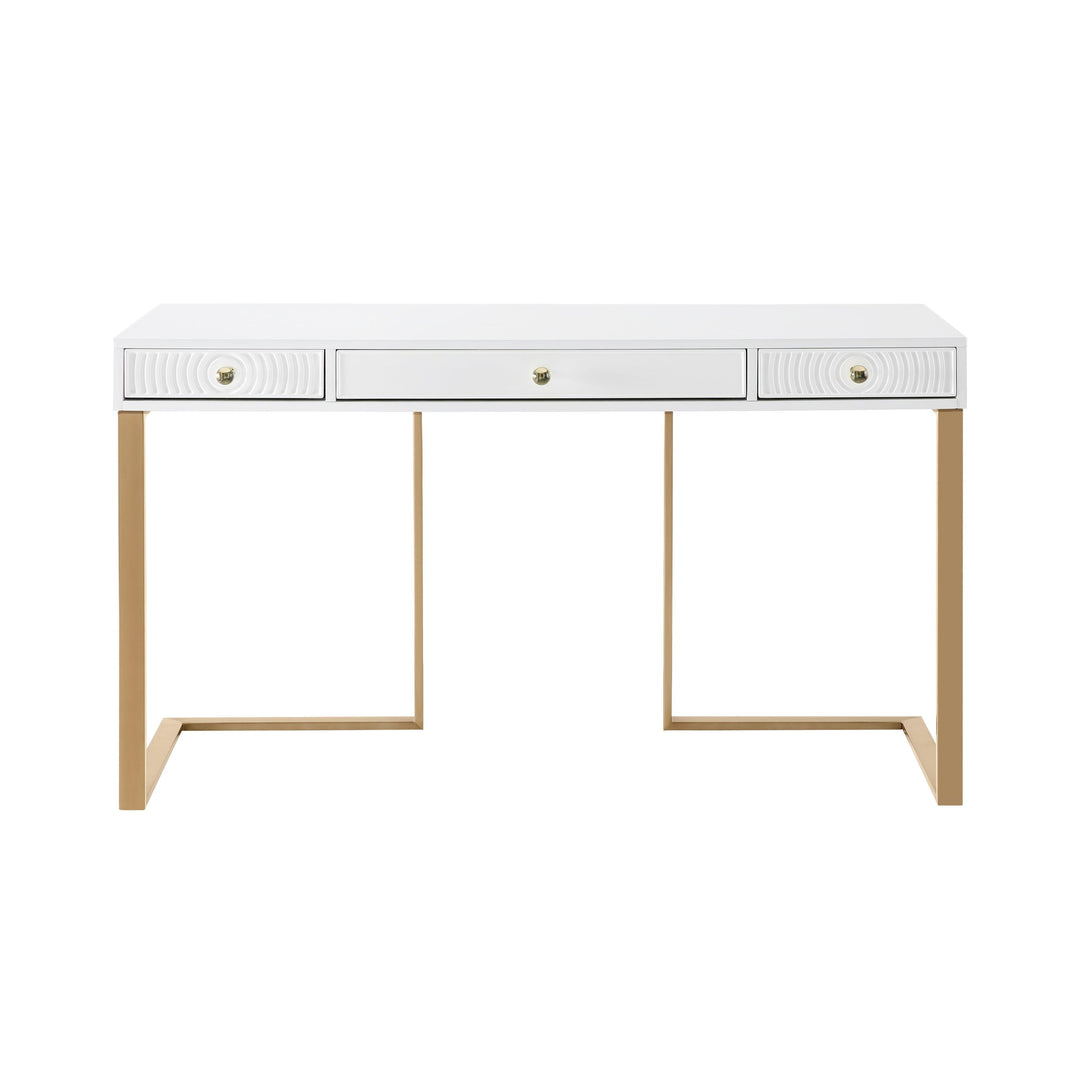 Janie White Lacquer Desk