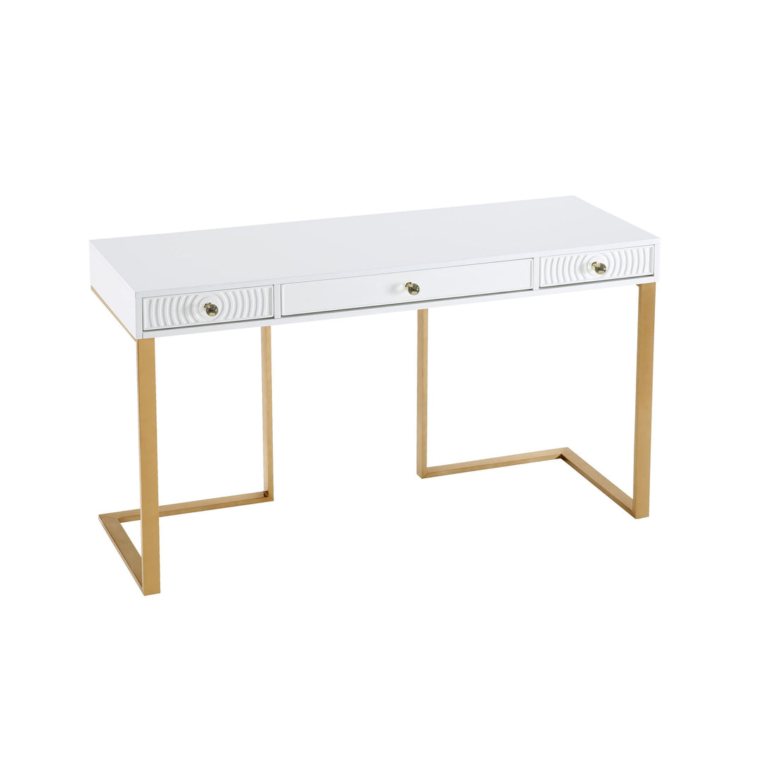 Janie White Lacquer Desk