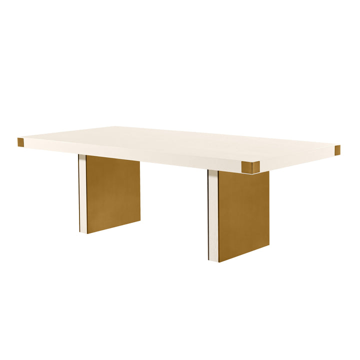 Selena Cream Ash Dining Table