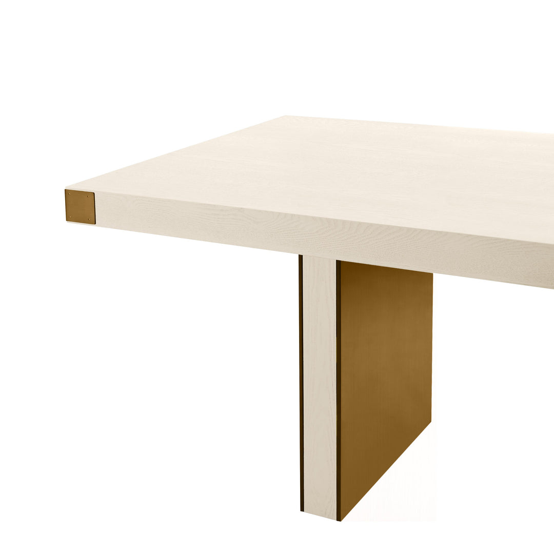 Selena Cream Ash Dining Table