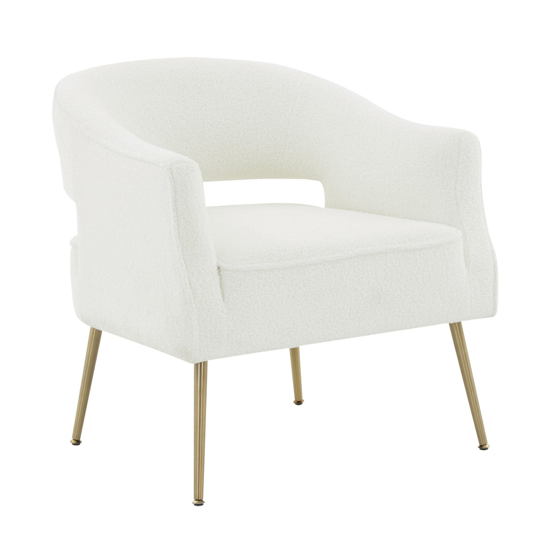 Diana Cream Boucle Accent Chair