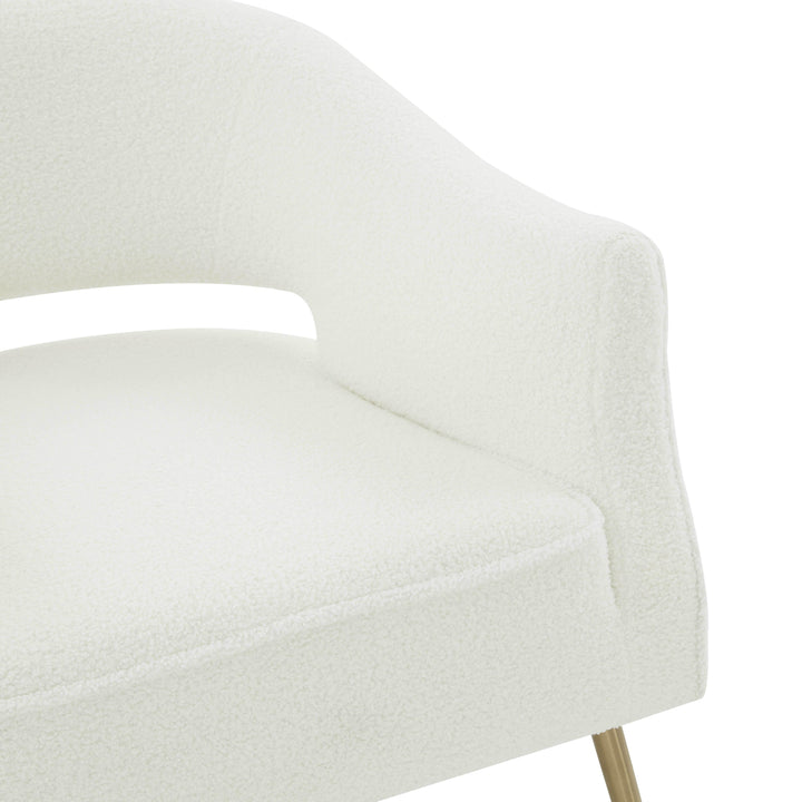 Diana Cream Boucle Accent Chair