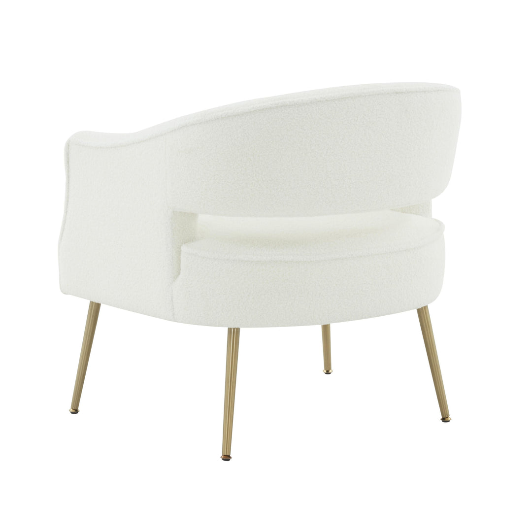 Diana Cream Boucle Accent Chair