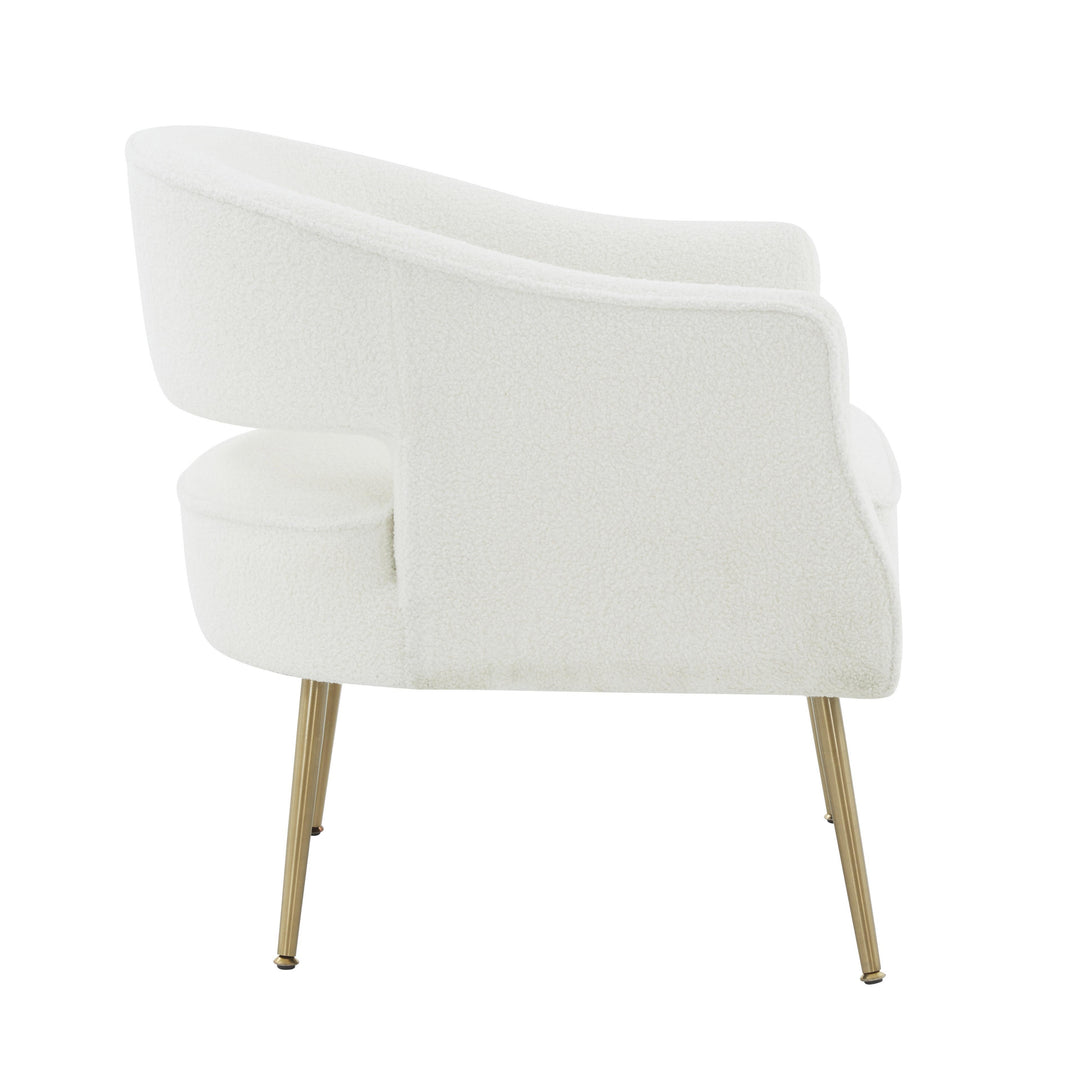 Diana Cream Boucle Accent Chair