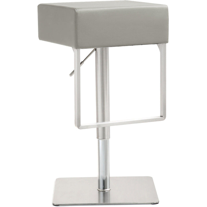 Seville Light Grey Adjustable Barstool