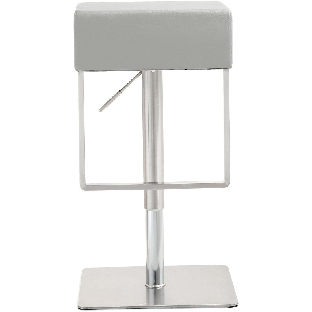 Seville Light Grey Adjustable Barstool