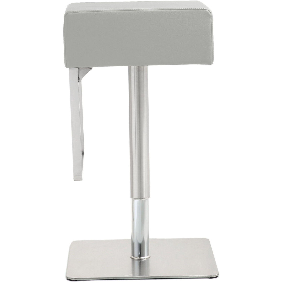 Seville Light Grey Adjustable Barstool