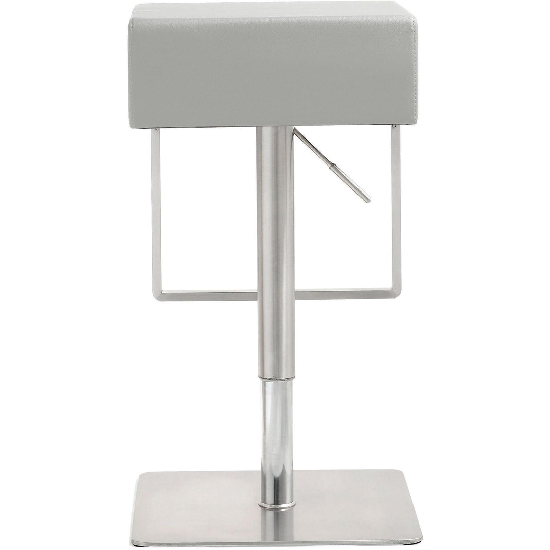 Seville Light Grey Adjustable Barstool