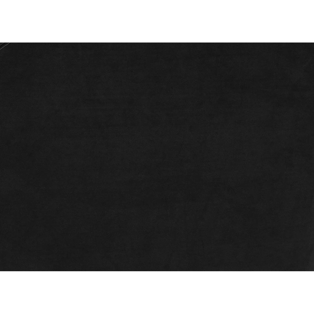 Plato Black Velvet Sofa