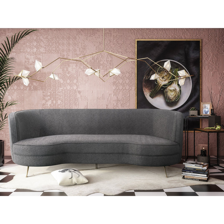 Flare Grey Tweed Sofa
