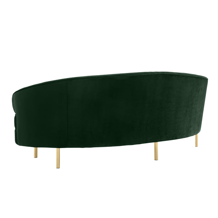 Baila Forest Green Velvet Sofa