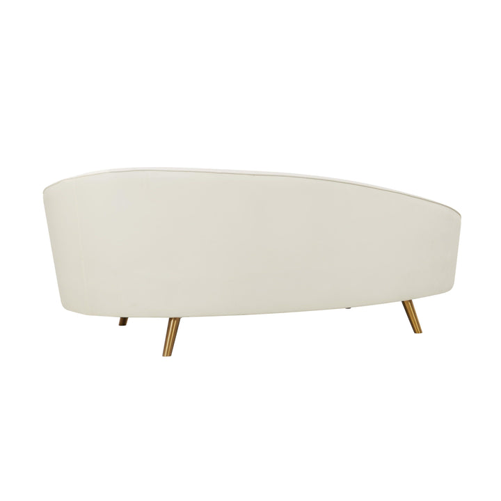 Cleopatra Cream Velvet Sofa