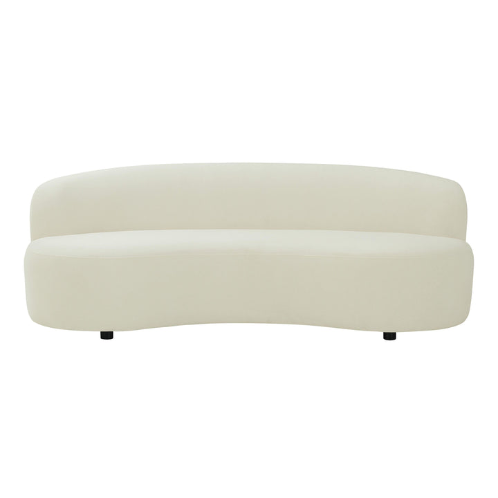 Cannellini Cream Velvet Sofa