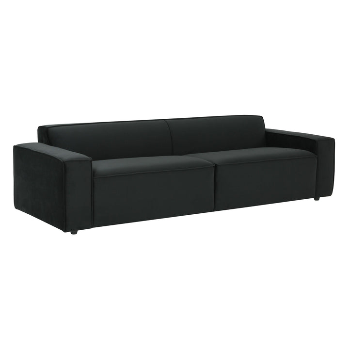 Olafur Black Velvet Sofa
