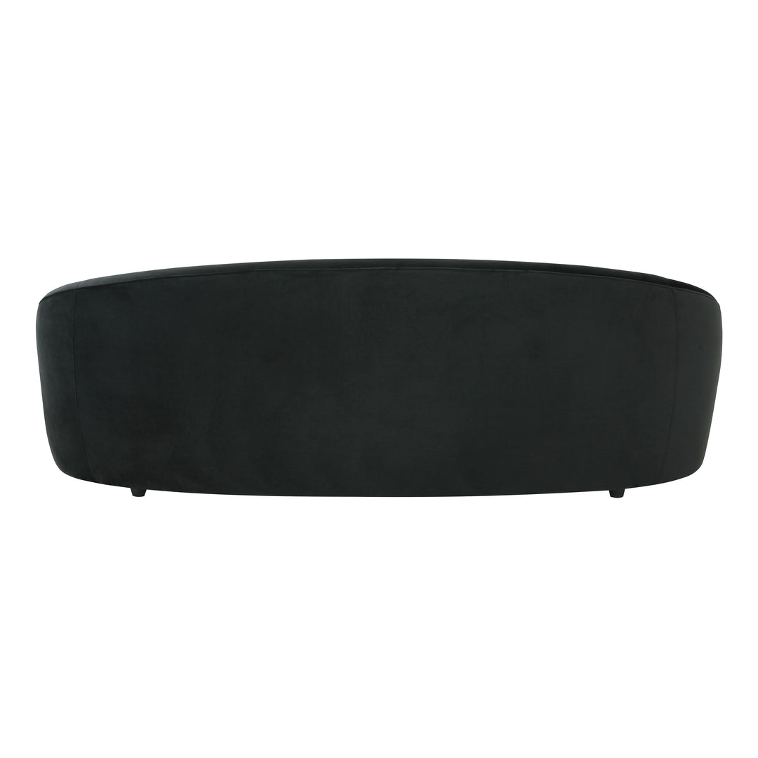 Ellison Black Velvet Sofa