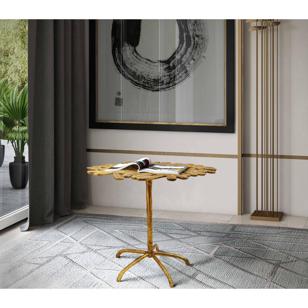 Freesia Gold Side Table