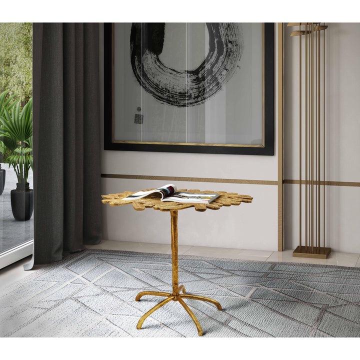 Freesia Gold Side Table