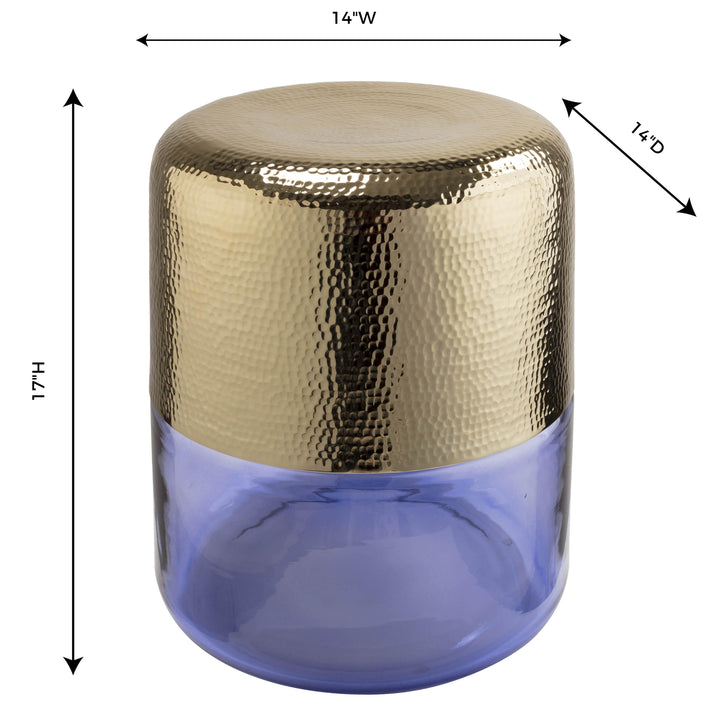 Kolla Purple Side Table
