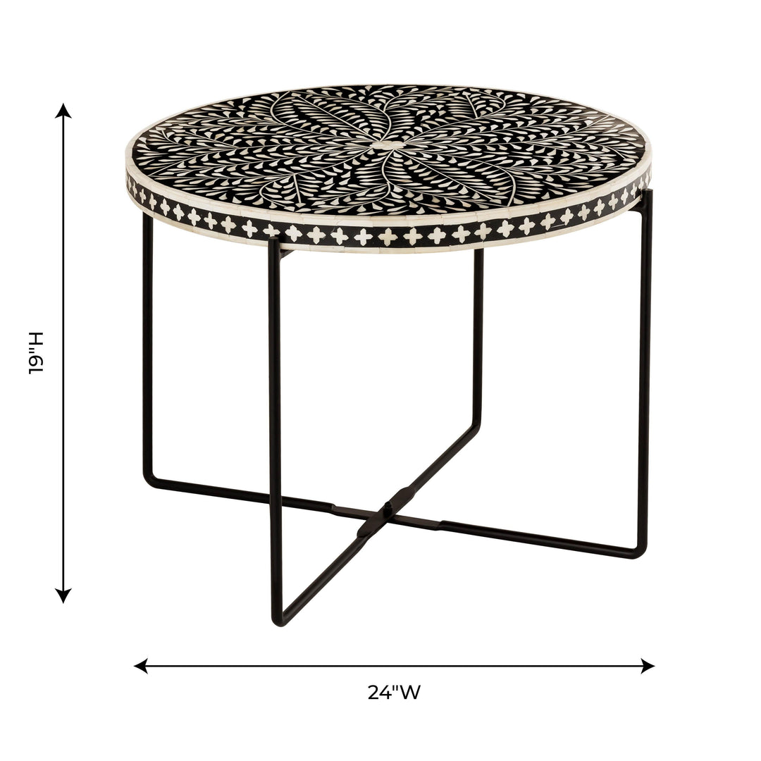 Regina Bone Inlay Coffee Table