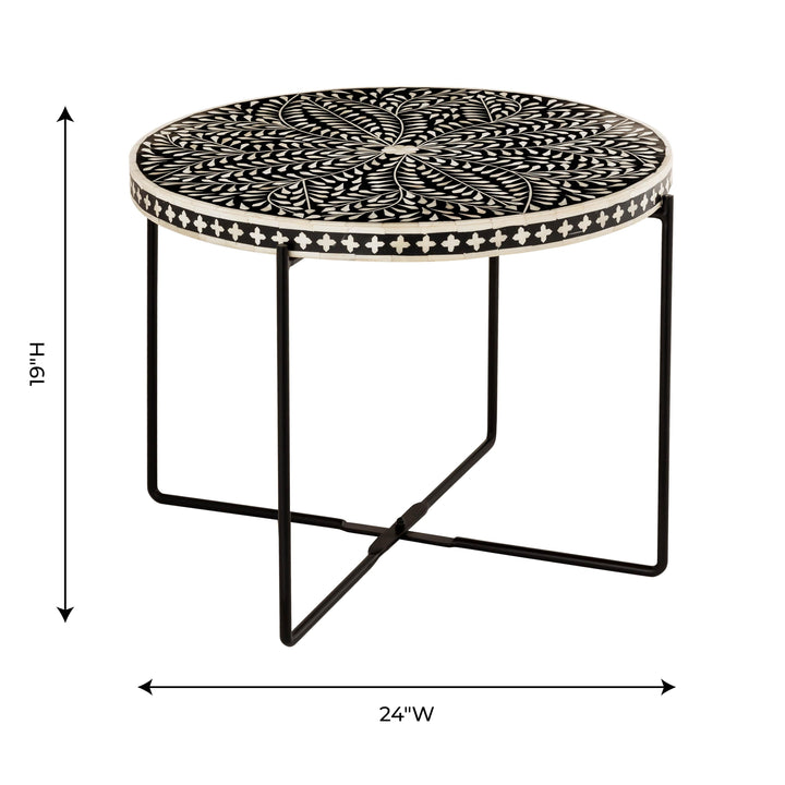 Regina Bone Inlay Coffee Table