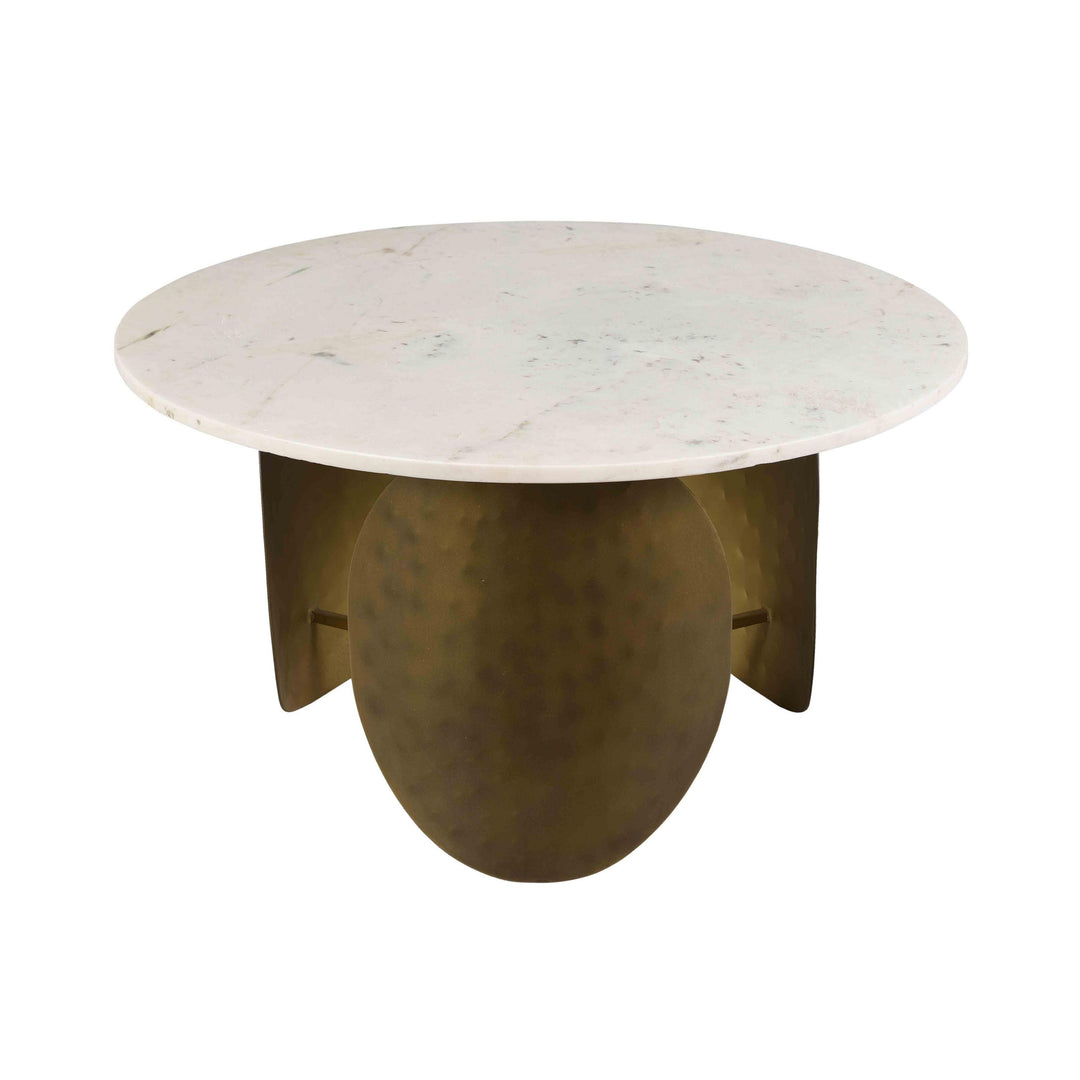 Indio White Marble Coffee Table